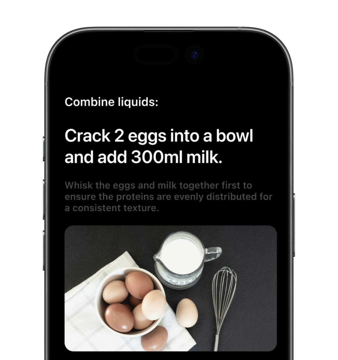 Recipe feature